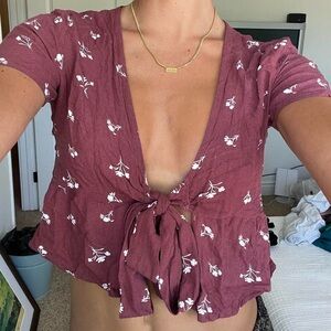 Pacsun Tie Top